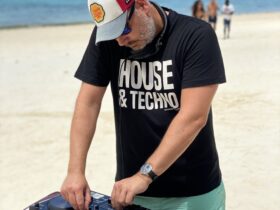 ralph on the beach in zanzi