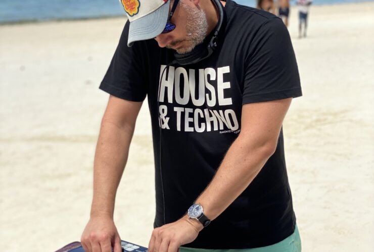 ralph on the beach in zanzi